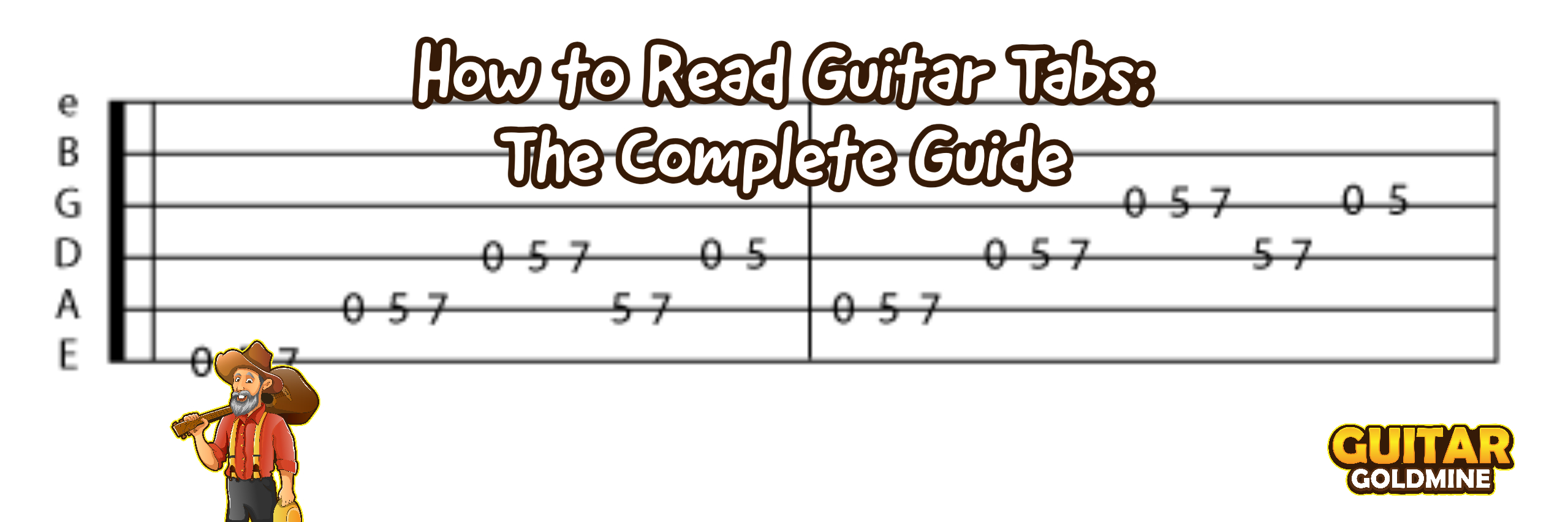 For guitar with tab